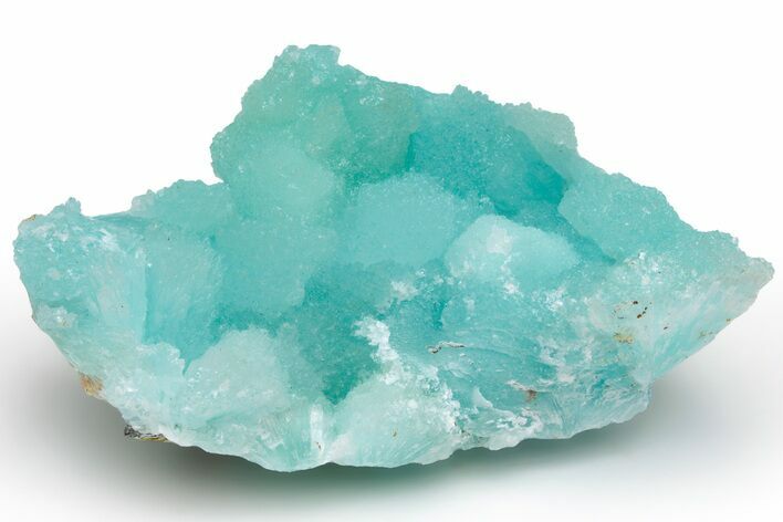 Sparkly, Sky-Blue Aragonite Aggregation - Wenshan Mine, China #218041